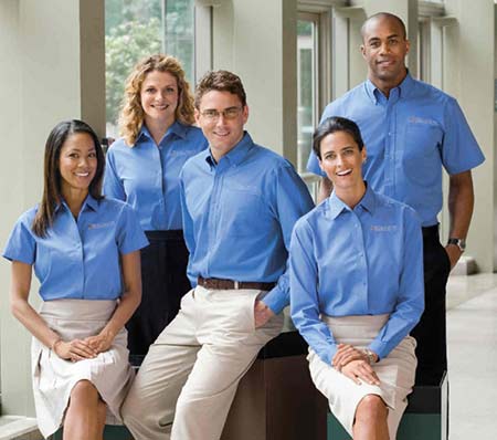 Camisas de trabajo para personal administrativo y operativo